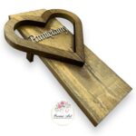 Deska z sercem pamiętamy brąz