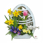 Pisanka biała K-292