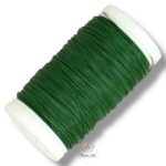 Drut wyrobowy 50 szt zielony miękki F-329