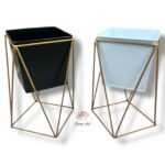 Osłonka metalowa biała K-385