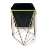 Osłonka metalowa czarna K-385