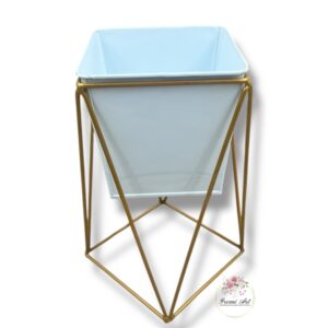 Osłonka metalowa biała K-385