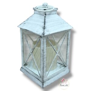 Latarnia Led biała K-390