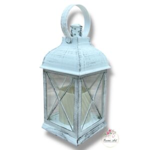 Latarnia Led biała K-389