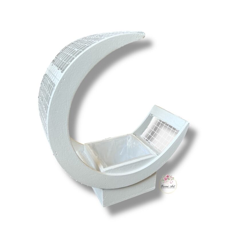 Serce siatka duże z folią K-427