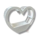 Serce siatka duże z folią K-427