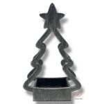 Choinka z gwiazdą szara