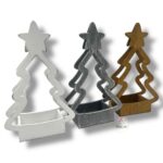 Choinka z gwiazdą szara