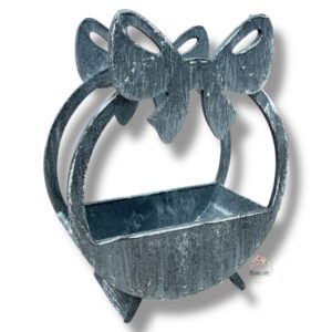 Osłonka kokardka szara