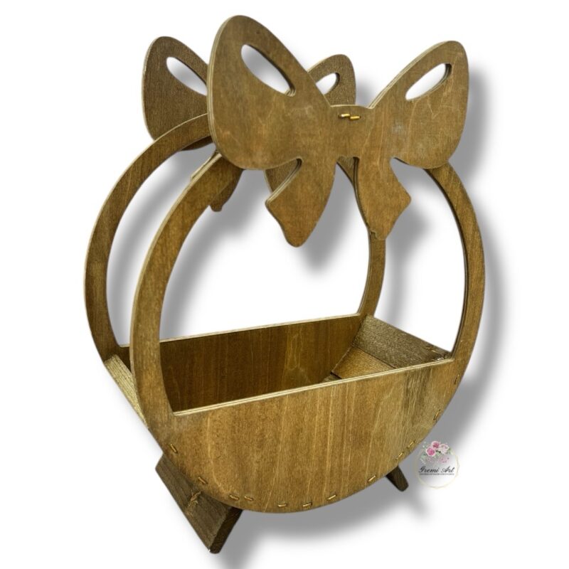 Osłonka kokardka brąz