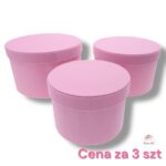 Flower box welur 3 szt K-484