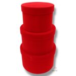 Flower box welur 3 szt K-480