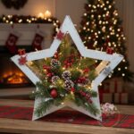 Gwiazda siatka biała