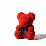 Miś z piankowych róż K-489