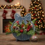 Osłonka kokardka szara