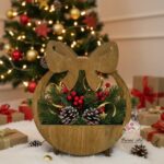 Osłonka kokardka brąz