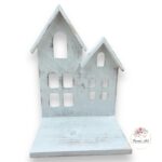 Domki podwójne białe