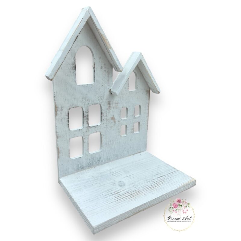 Domki podwójne białe