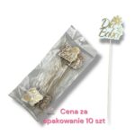 Topper złoty 10 szt. K-506