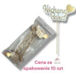 Topper złoty 10 szt. K-507