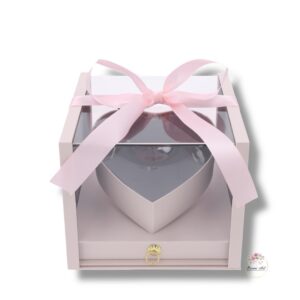 Flower box serce z szufladą K-509