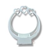 Kosz z sercami K-586