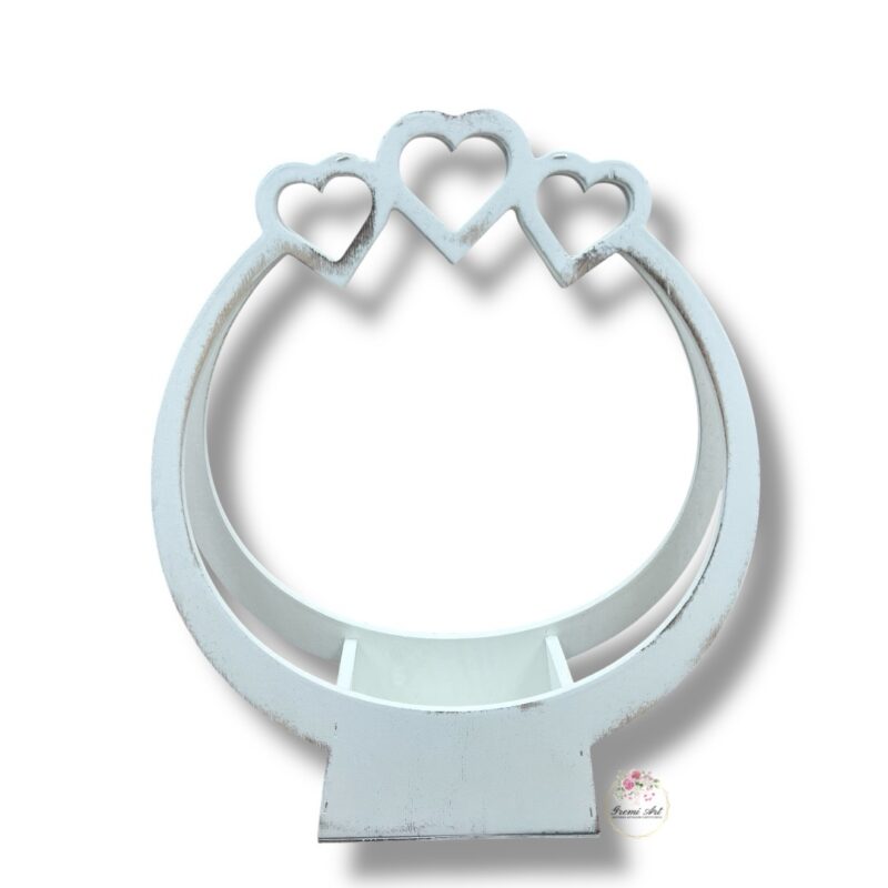 Kosz z sercami K-586