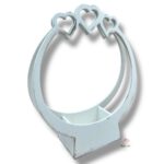 Kosz z sercami K-586