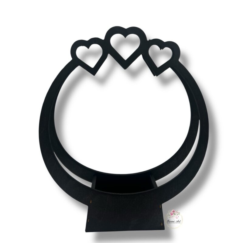 Kosz z sercami K-587