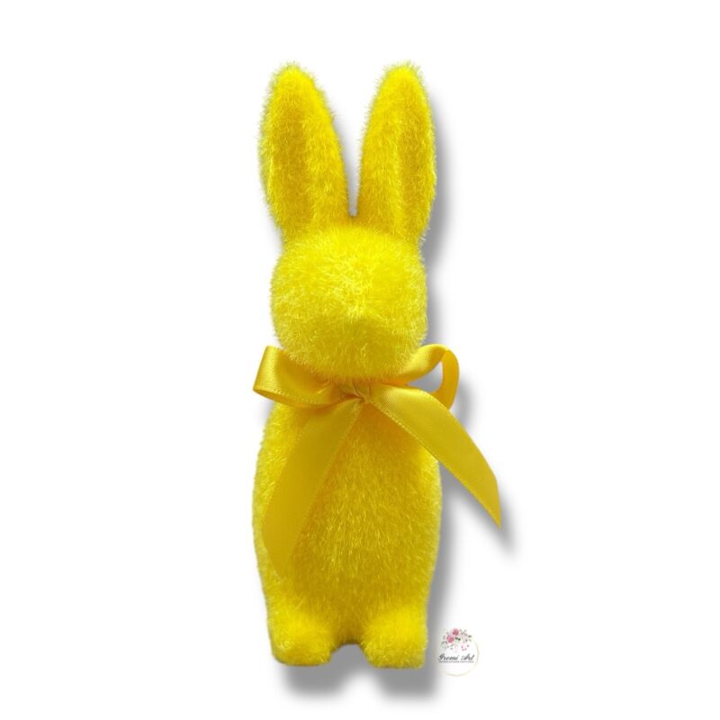 Zając flokowany żółty K-632