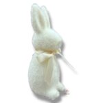 Zając flokowany CREAM K-634