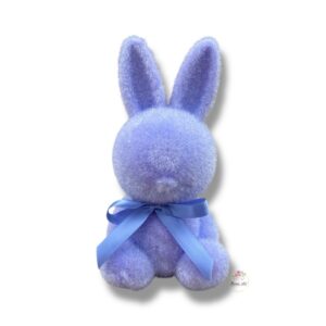 Zając flokowany fiolet K-628