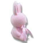 Zając flokowany róż K-626