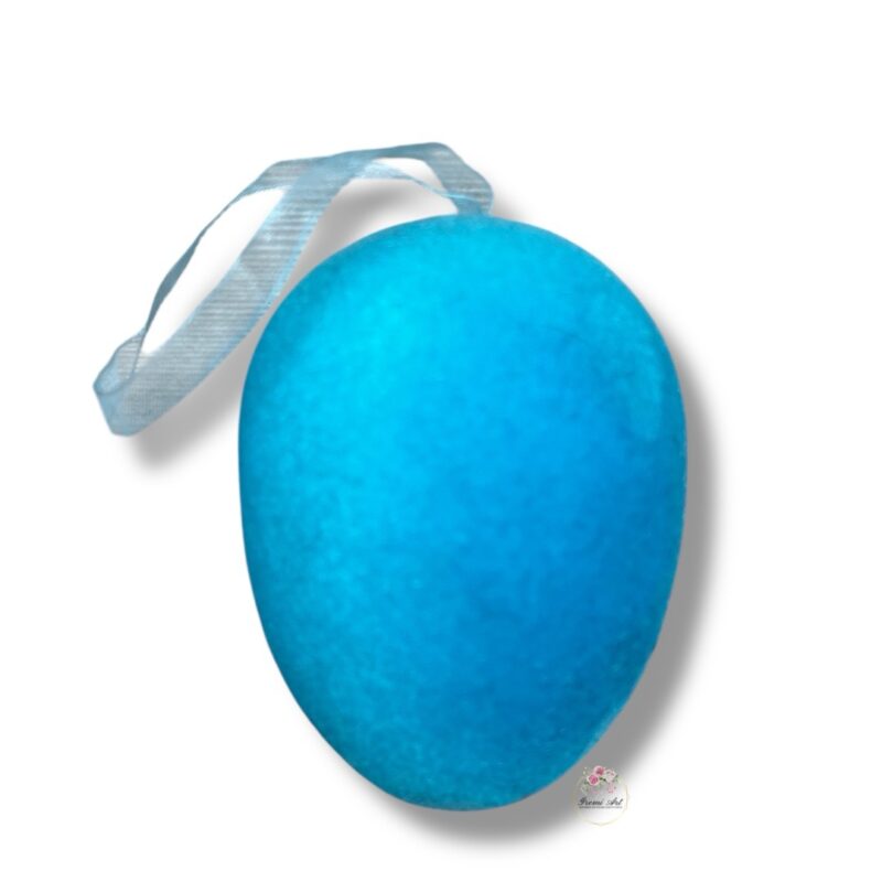 Jajko flokowane niebieskie K-619