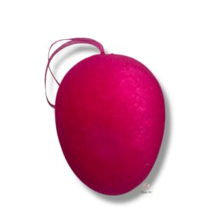 Jajko flokowane magenta K-621