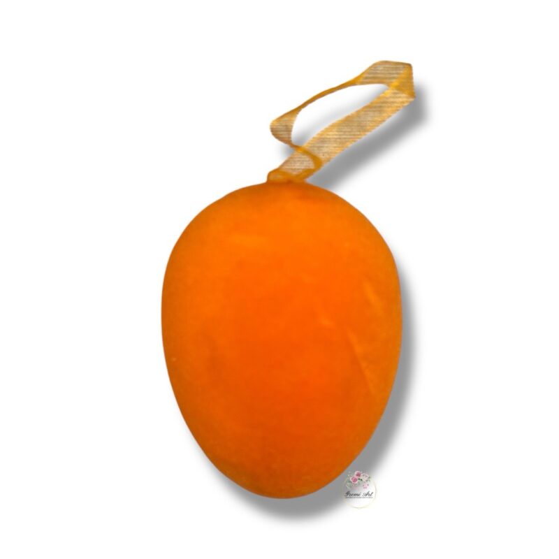 Jajko flokowane pomarańcz K-618