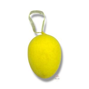 Jajko flokowane żółte K-617