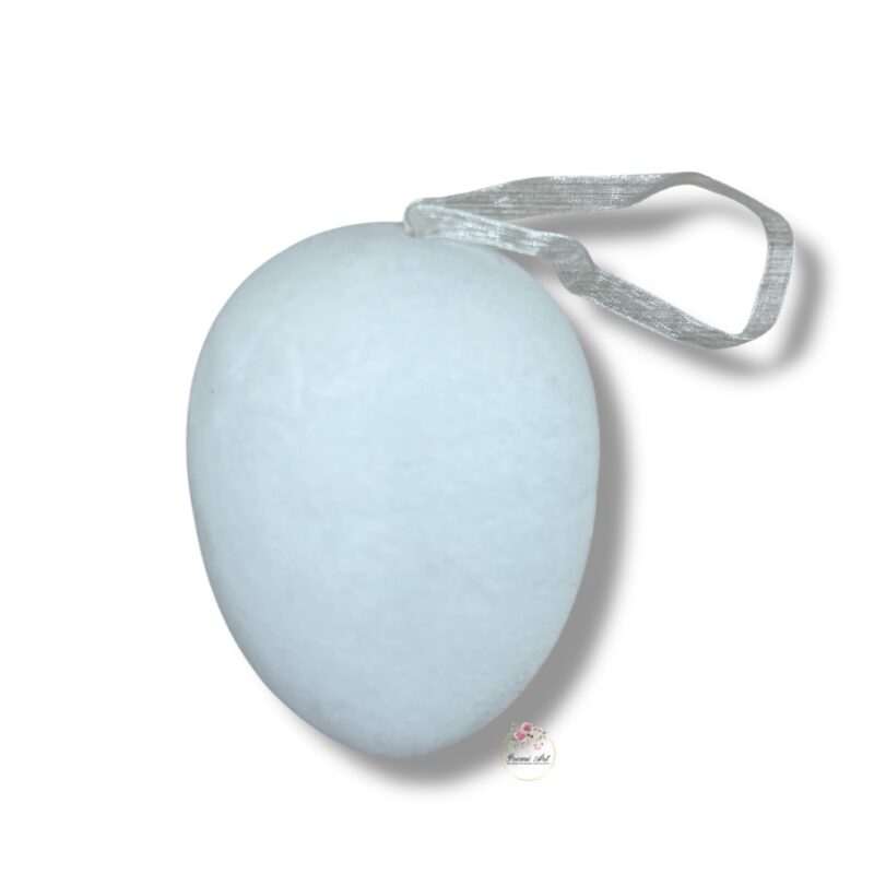 Jajko flokowane białe K-616