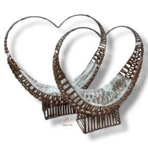 Kosze serca kpl. 2 szt K-639