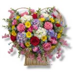 Kosze serca kpl. 2 szt K-638