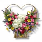 Kosze serca kpl. 2 szt K-638