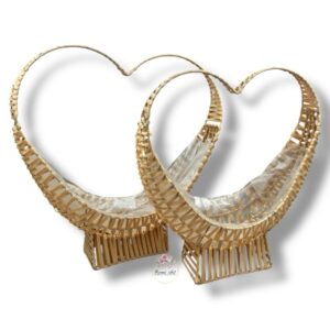 Kosze serca kpl. 2 szt K-638