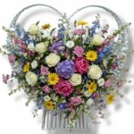 Kosze serca kpl. 2 szt K-637