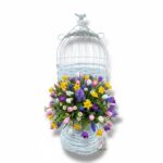 Kosz rattanowy K-657