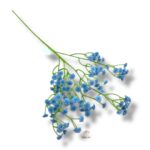 Gipsówka silikonowa niebieska 6 szt. F-595