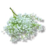 Gipsówka silikonowa biała 6 szt. F-593