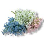 Gipsówka silikonowa niebieska 6 szt. F-595