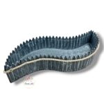 Osłonka Fala płotek K-685