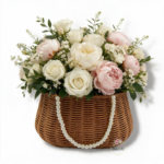 Torebka z perłami K-870